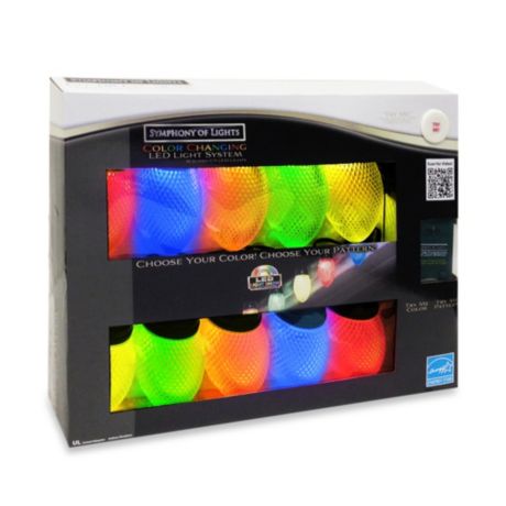 Brite Star Jumbo Led Christmas Light Show Set Of 15 Bed Bath Beyond