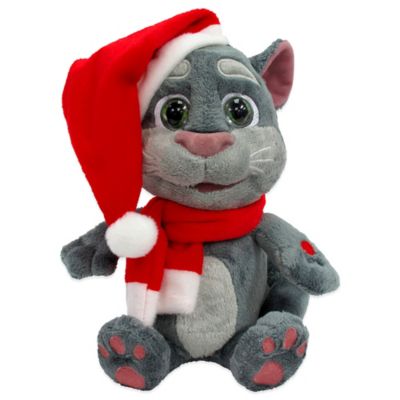 christmas cat stuffed animal