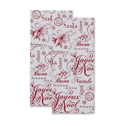 christmas dish towels sale