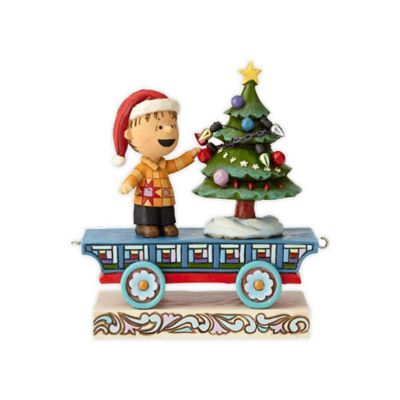 peanuts christmas train set