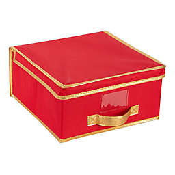 Simplify Holiday Storage Box in Red