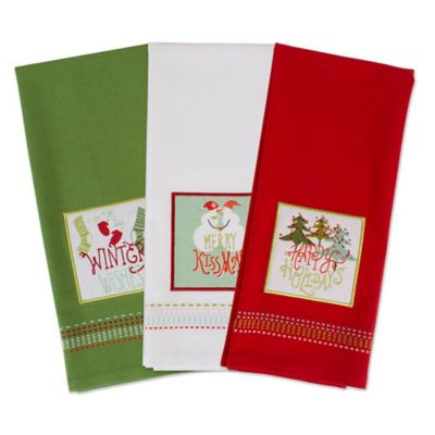 christmas dish towels sale
