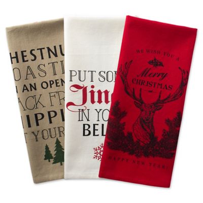 christmas dish towels