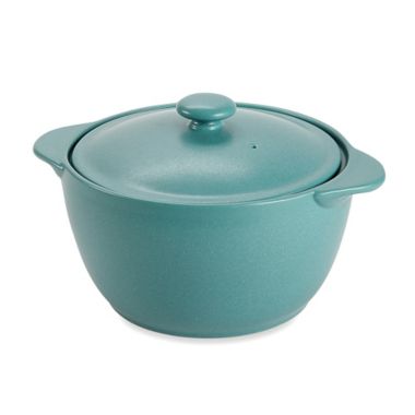 Noritake&reg; Colorwave 2 qt. Covered Casserole in Turquoise. View a larger version of this product image.