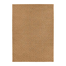 Ivy 5' x 7' Tufted Area Rug in Tan