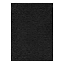 Ivy 6' x 9' Tufted Area Rug in Black