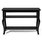 Alternate image 3 for Kate and Laurel&trade; Lillian Console Table in Black