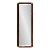 Kate and Laurel&trade; Pao 16-Inch x 48-Inch Rectangle Full Length Mirror in Walnut Brown