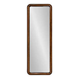 Kate and Laurel™ Pao 16-Inch x 48-Inch Rectangle Full Length Mirror in Walnut Brown