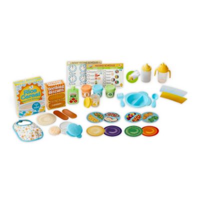 melissa and doug changing and bath time playset