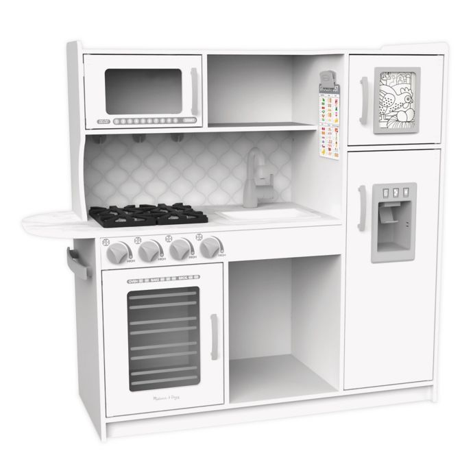 Melissa Doug Chef S Kitchen Play Kitchen In Cloud Bed Bath