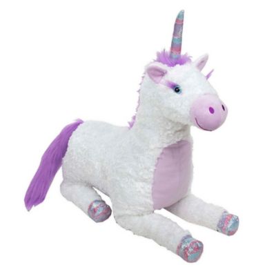 melissa & doug unicorn plush soft toy