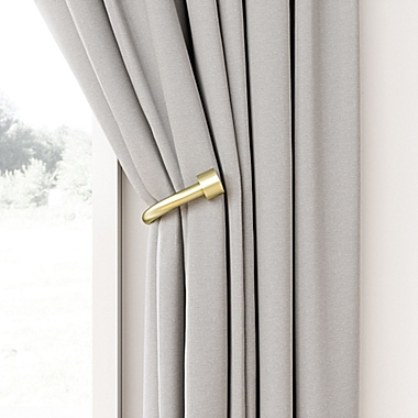 Umbra&reg; Cappa Holdbacks in Brass (Set of 2). View a larger version of this product image.