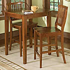 Alternate image 1 for Home Styles Arts & Crafts 3-Piece Bistro Set in Oak