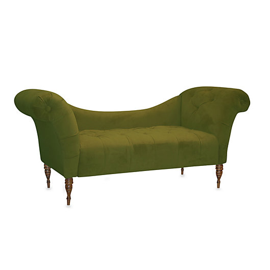 Alternate image 1 for Skyline Furniture Tufted Chaise Lounge