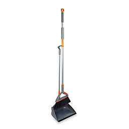Casabella® Quick n' Easy™ Upright Sweep Set in Graphite/Orange