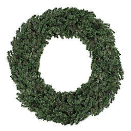 Northlight 5-Foot Commercial Size Faux Canadian Pine Wreath