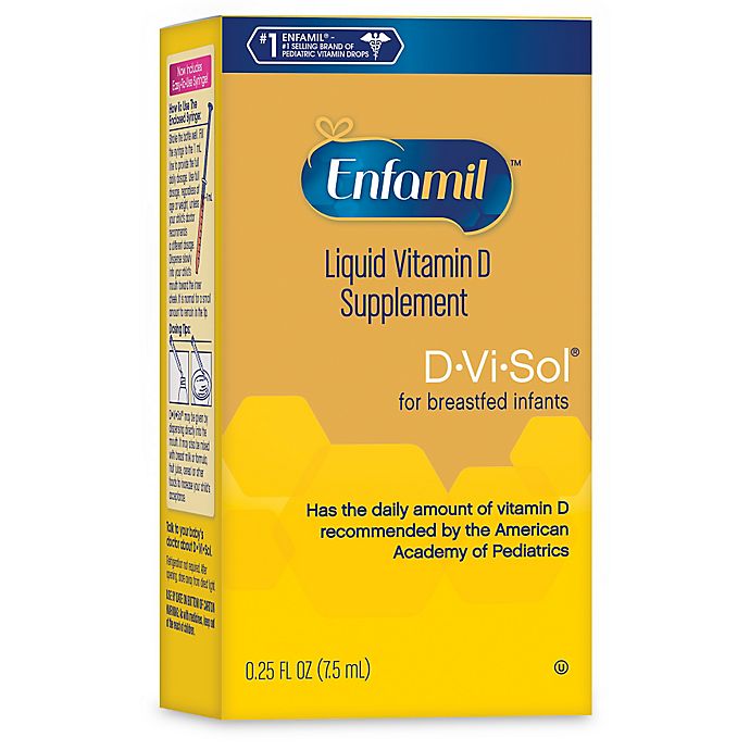 Enfamil D Vi Sol 50 Ml Liquid Vitamin D Supplement Drops