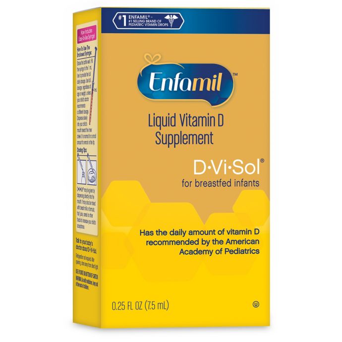 Enfamil D Vi Sol 50 Ml Liquid Vitamin D Supplement Drops