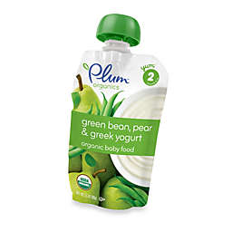 Plum Organics™ Second Blends™ 3.5 oz. Green Bean, Pear, Greek Yogurt Organic Baby Food