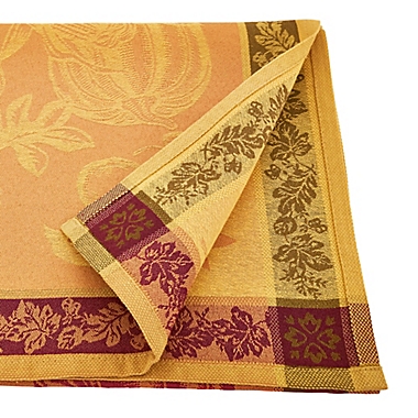 Saro Lifestyle Thanksgiving Jacquard 84-Inch Table Runner in Orange. View a larger version of this product image.