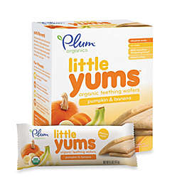 Plum Organics™ 6-Packs of 3 Little Yums™ Organic Teething Wafers in Pumpkin and Banana