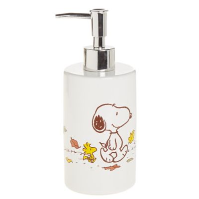 Peanuts&trade; Snoopy Autumn Leaves Lotion Dispenser