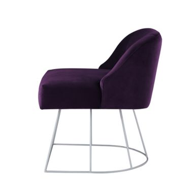 Inspired Home Briva Vanity Stool. View a larger version of this product image.