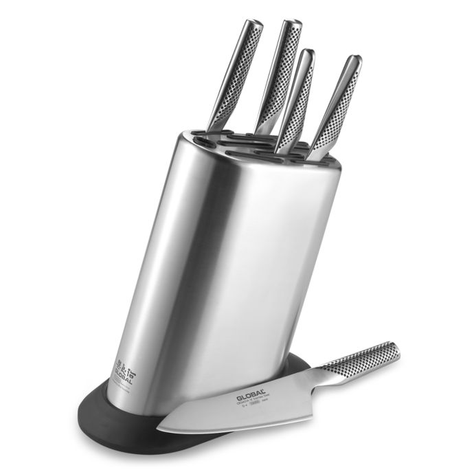 Global 6-Piece Knife Block Set | Bed Bath & Beyond