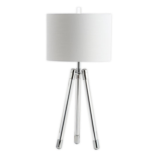 Jonathan Y Wyman Led Table Lamp In, Audrey Woven Shade Table Lamp