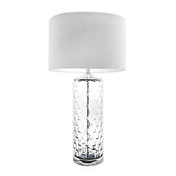 Clear Glass Table Lamps Bed Bath Beyond, Clear Seeded Glass Table Lamp