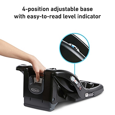 Graco&reg; SnugRide Lite Infant Car Seat Base in Black. View a larger version of this product image.