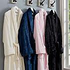 Alternate image 5 for His or Hers Embroidered Luxury Fleece Robe Collection