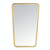 Safavieh Alta 31.5-Inch x 19.5-Inch Rectangular Mirror in Brass