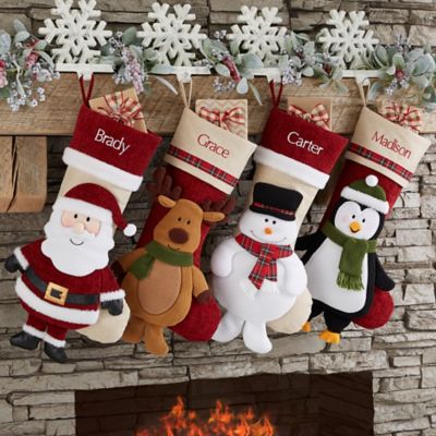 93  Farmhouse christmas stockings canada for Living Room Wall Decor