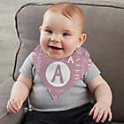 Alternate image 0 for Youthful Name For Her Personalized Bandana Bibs (Set of 2)