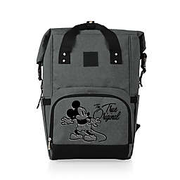Disney® Mickey Mouse 22.7-Liter Roll-Top On-The-Go Cooler Backpack in Grey