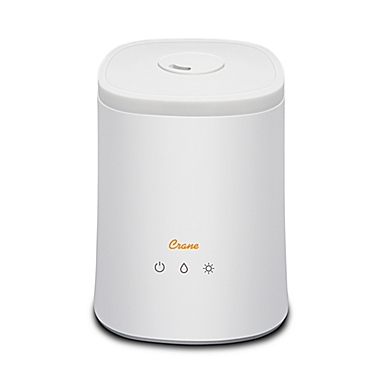 Crane&trade; 1.2 gallon Top Fill Ultrasonic Cool Mist Humidifier in White. View a larger version of this product image.
