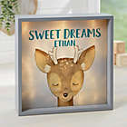 Alternate image 0 for Woodland Deer Personalized LED Light Shadow Box Collection