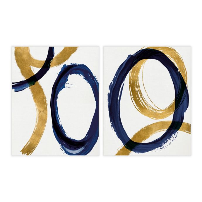 Masterpiece Spin Cycle & Twirl Canvas Wall Art Set of 2 ...