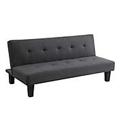 Lifestyle Solutions&reg; Serta&reg; Terry 3-Seat Sofa in Charcoal