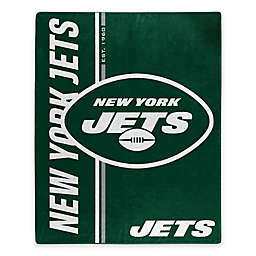 NFL New York Jets Royal Plush Raschel Throw