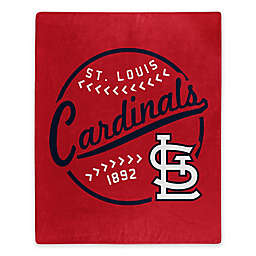 MLB St. Louis Cardinals Jersey Raschel Throw Blanket