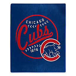 MLB Chicago Cubs Jersey Raschel Throw Blanket