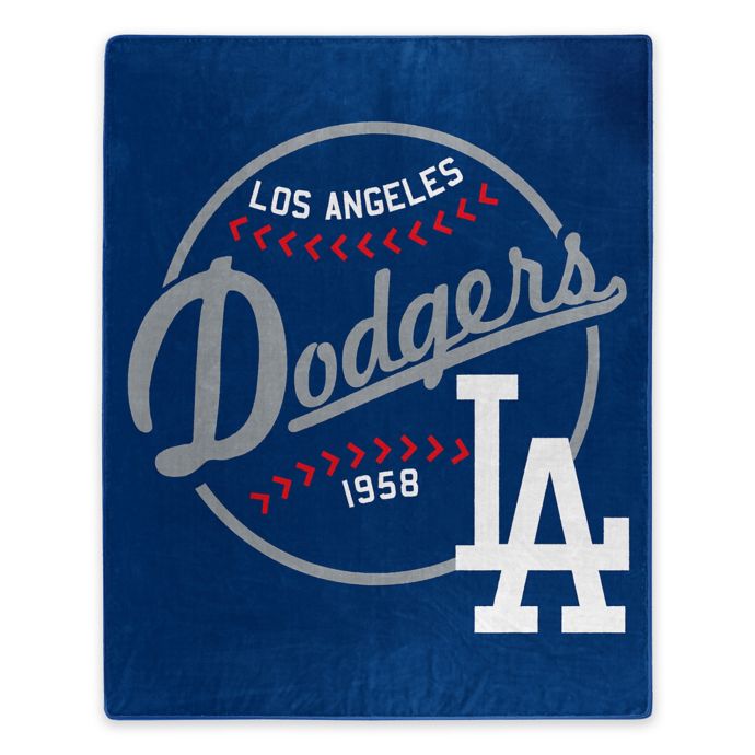 Mlb Los Angeles Dodgers Jersey Raschel Throw Blanket Bed Bath And Beyond Canada