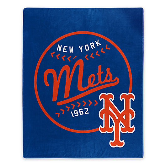 Alternate image 1 for MLB New York Mets Jersey Raschel Throw Blanket