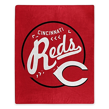 MLB Cincinnati Reds Jersey Raschel Throw Blanket. View a larger version of this product image.