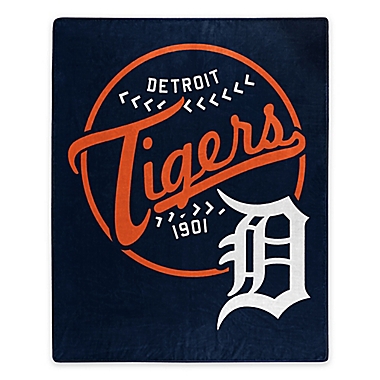 MLB Detroit Tigers Jersey Raschel Throw Blanket. View a larger version of this product image.