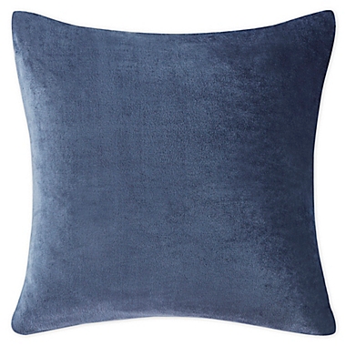 Nautica&reg; Ultra Soft Plush European Pillow Sham in Blue. View a larger version of this product image.
