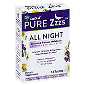 Vicks&reg; ZzzQuil&trade; Pure Zzzs&trade; 14-Count All Night Extended Release Melatonin Tablets